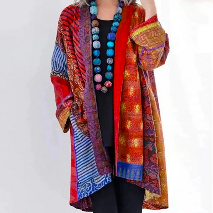 Women’s Boho Printed Kimono | Loose Fit