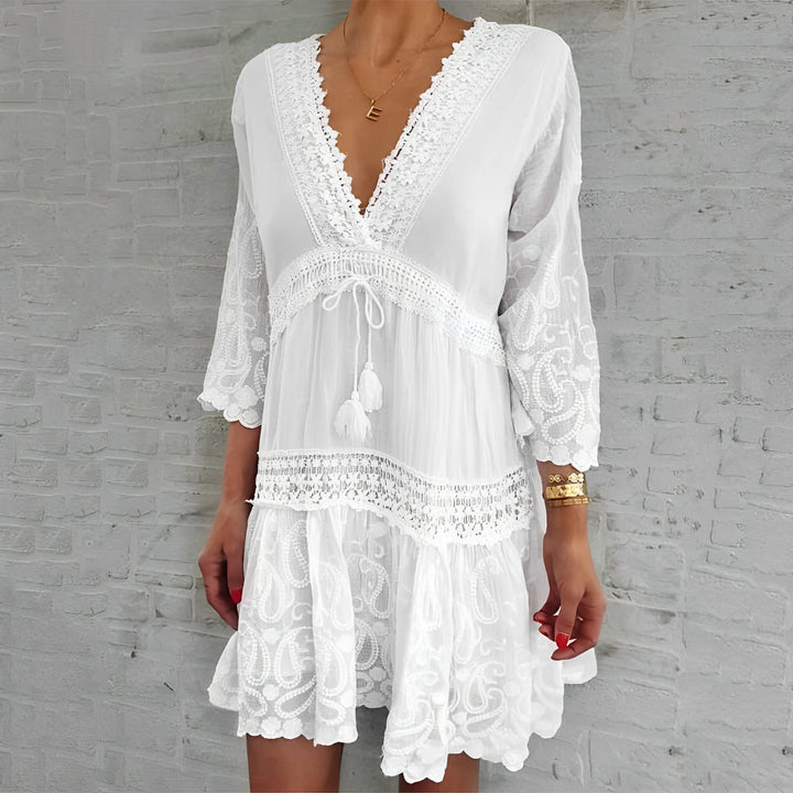 Women’s Floral Lace Dress | Mini