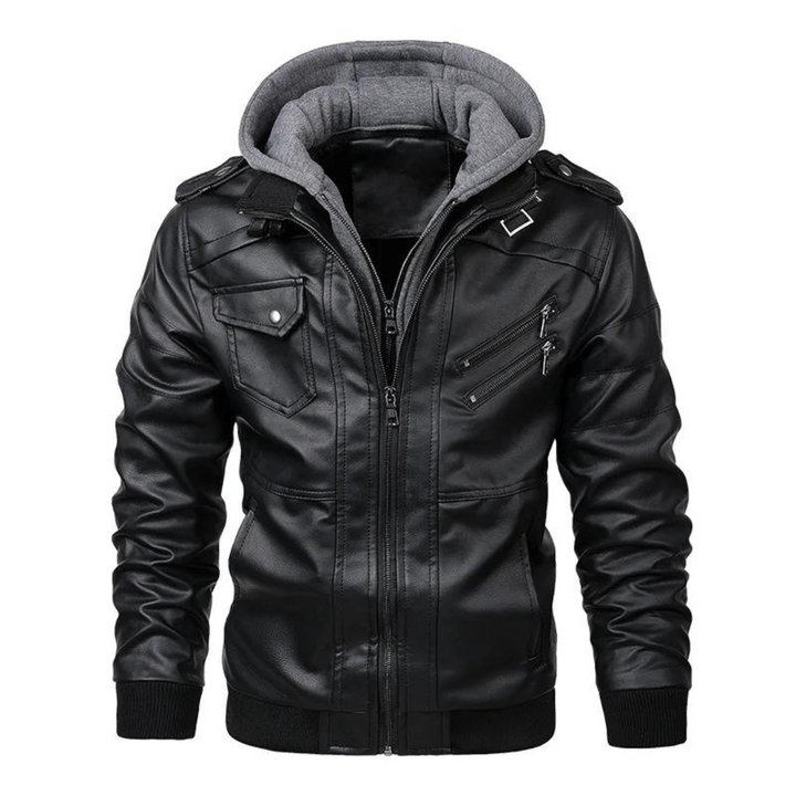 Travis - Men's Stylish Leather Winter Jacket