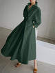 Women’s Elegant Shirt Dress | Maxi