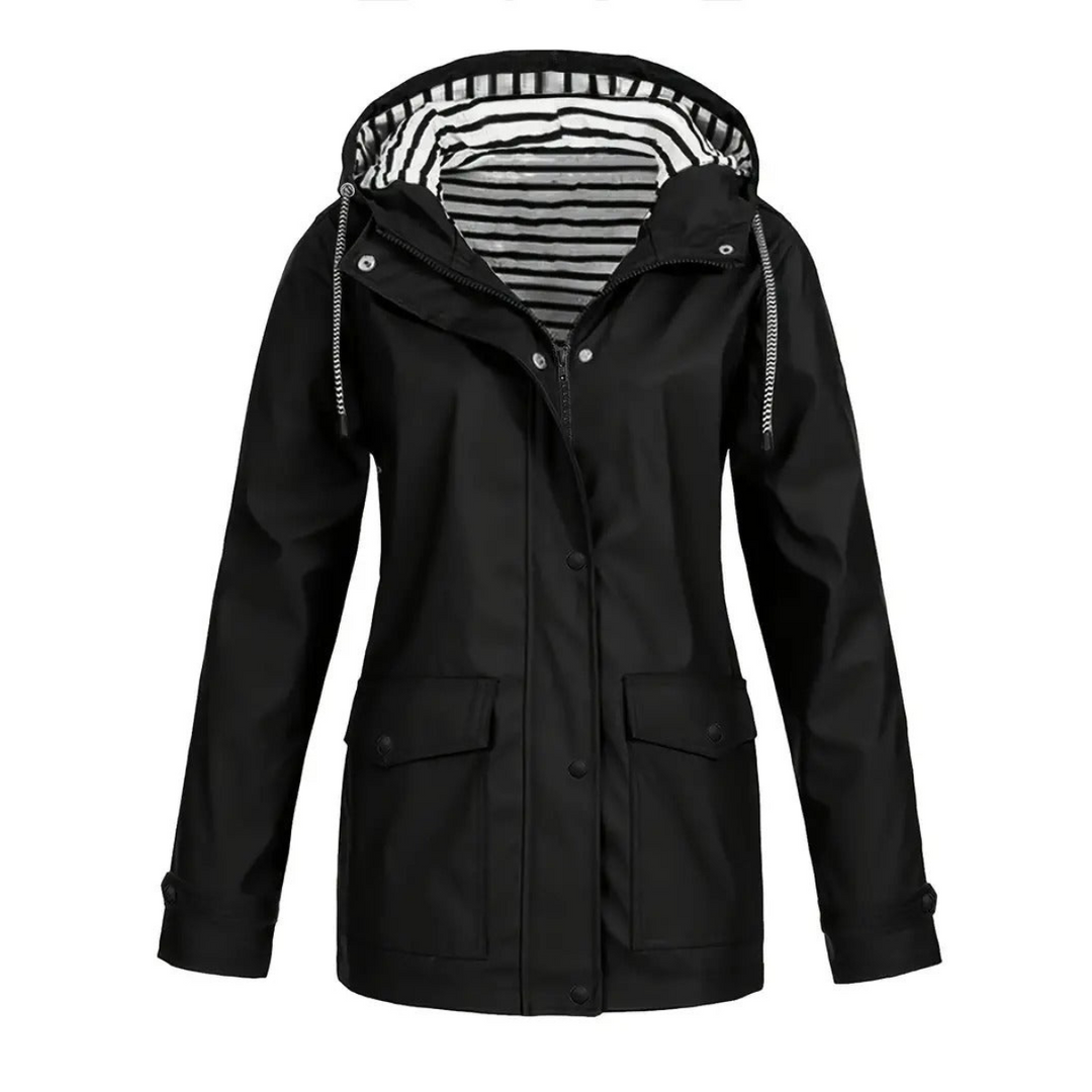 Women’s Adjustable Rain Coat | Hoodie