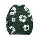 Unisex Floral Graphic Sweater | Casual