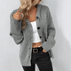 Women’s Button-Up Knit Cardigan | Hooded