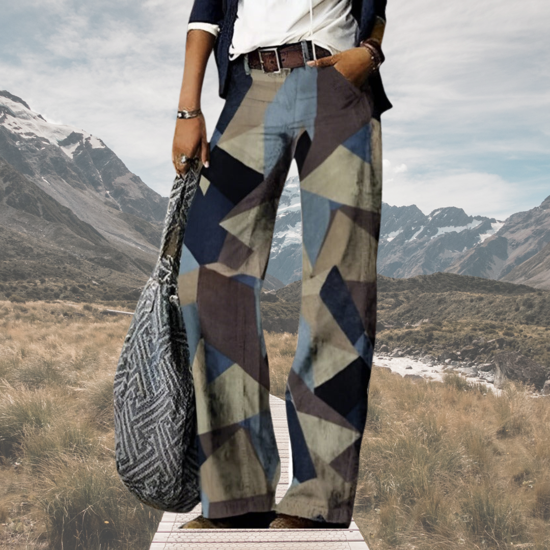 Women’s Wide Leg Jeans | Printed