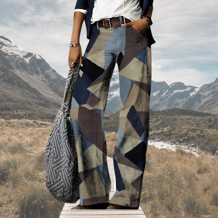 Women’s Wide Leg Jeans | Printed