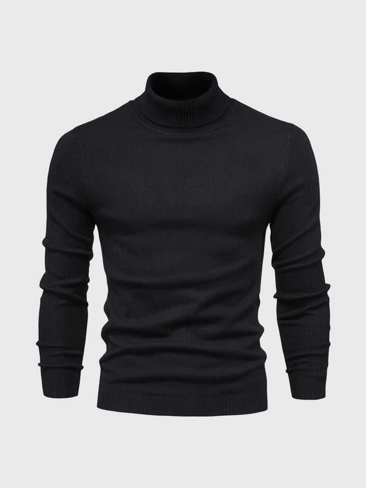 Men’s Turtleneck Sweater | Slim Fit