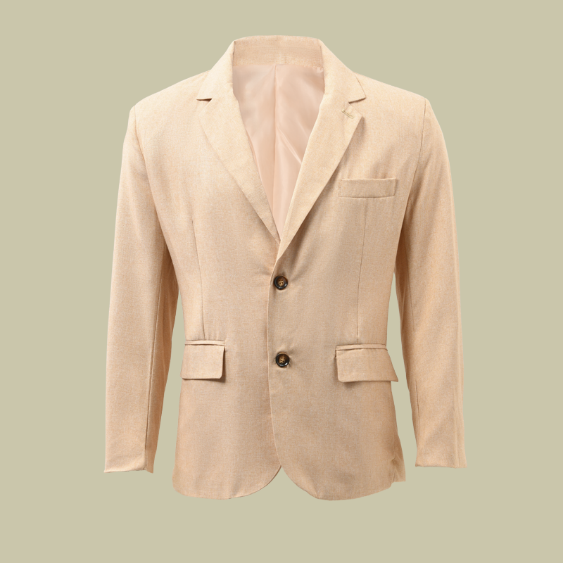 Landon - Casual blazer with notch lapel and two buttons for men