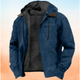 Men’s Hooded Casual Jacket | Zip-Up