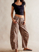 Women’s Leopard Print Pants | Wide Leg