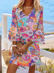 Women's V-Neck Casual Dress | Mini