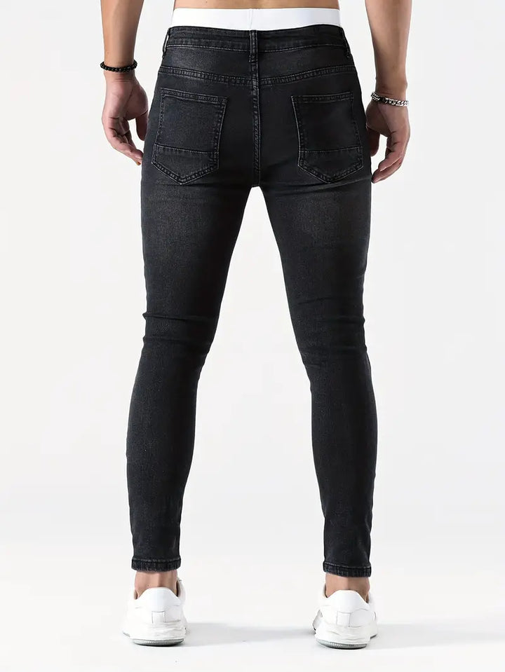 Men’s Ripped Skinny Jeans | Distressed