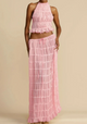 Women’s Halter Two Piece Set | Summer Maxi