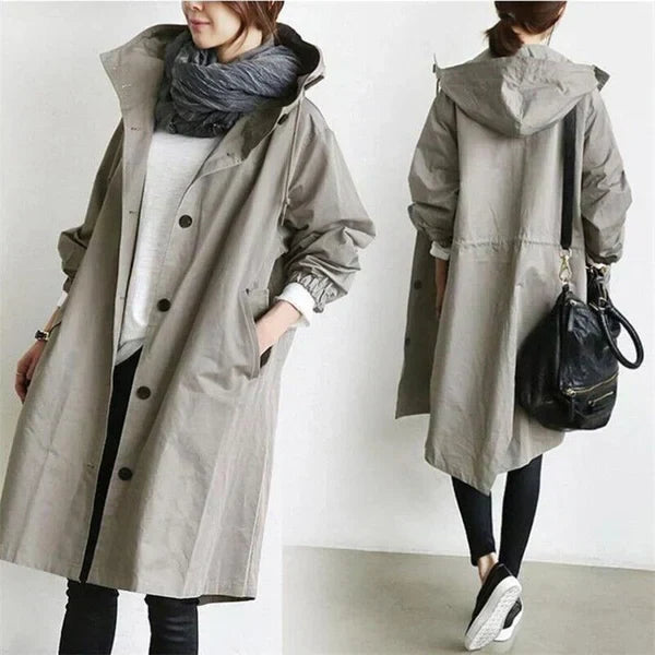 Women’s Oversized Rain Coat | Long