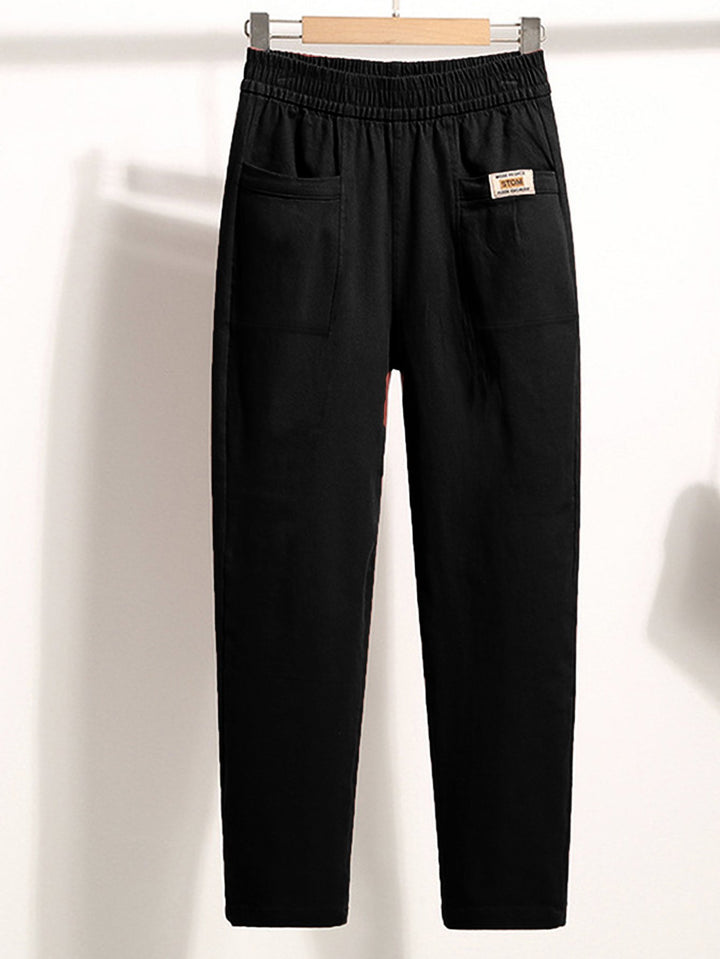 Women’s Casual Tapered Pants | High Waist