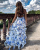 Women’s Floral Ruffle Dress | Maxi