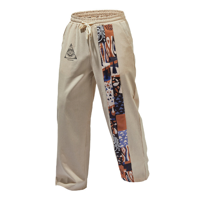 Gabriel - Men's Casual Pants with Contrast Stitch