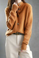 Women’s Buttoned Ribbed Cardigan | Long Sleeve