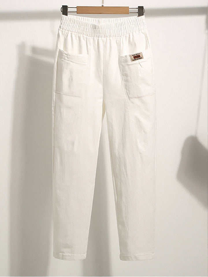 Women’s Casual Tapered Pants | High Waist