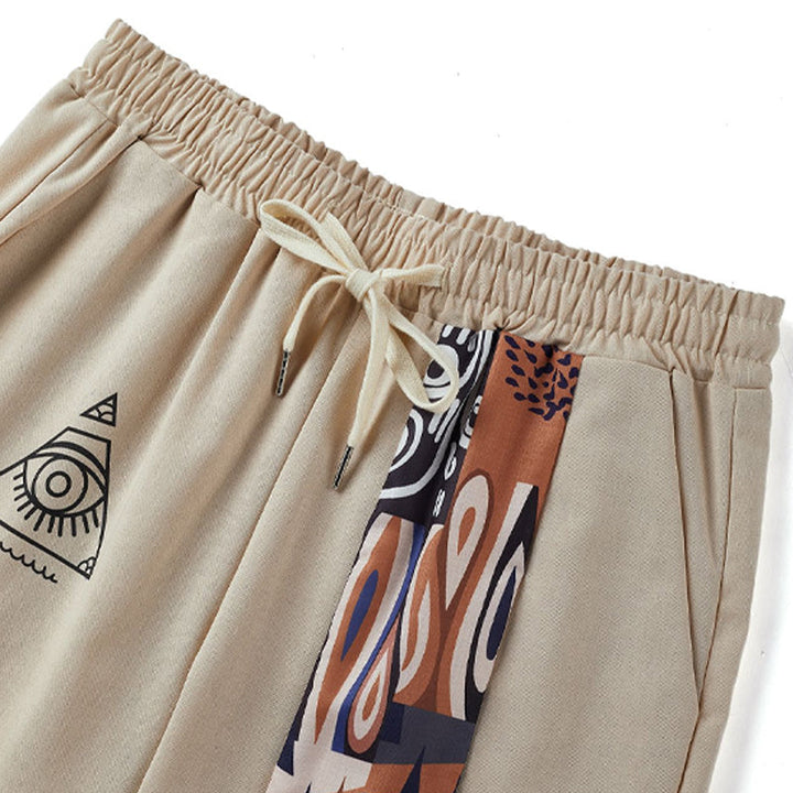 Gabriel - Men's Casual Pants with Contrast Stitch
