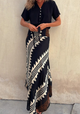 Women’s Casual Maxi Skirt | Elastic Waist
