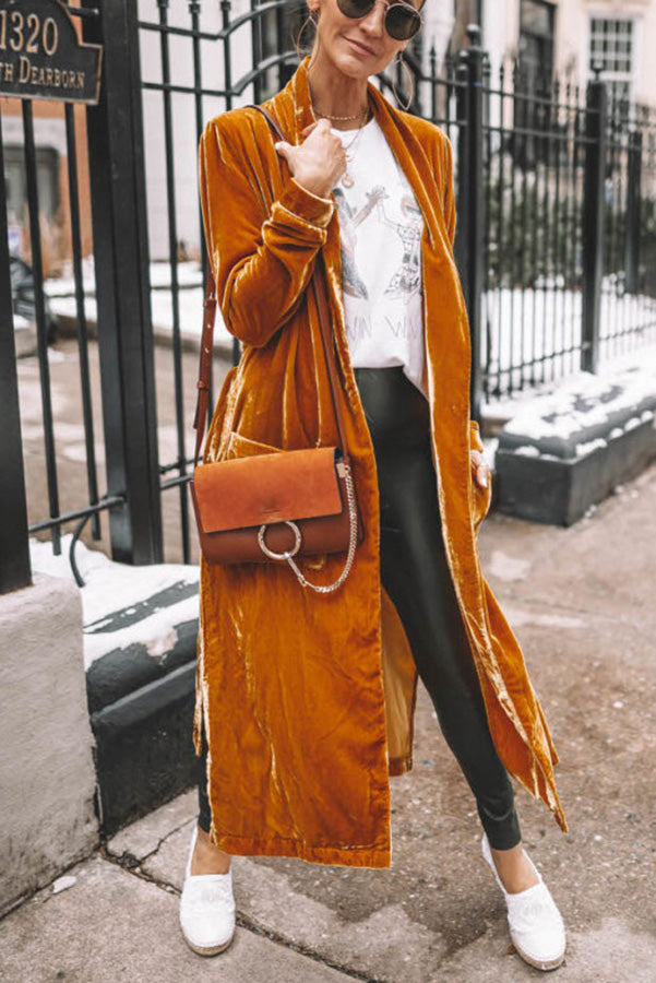 Women’s Long Cardigan | Open Front