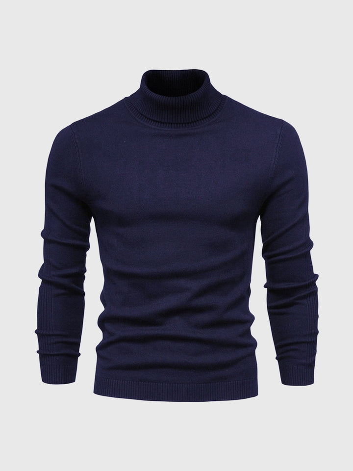 Men’s Turtleneck Sweater | Slim Fit