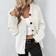 Women’s Button-Up Knit Cardigan | Hooded