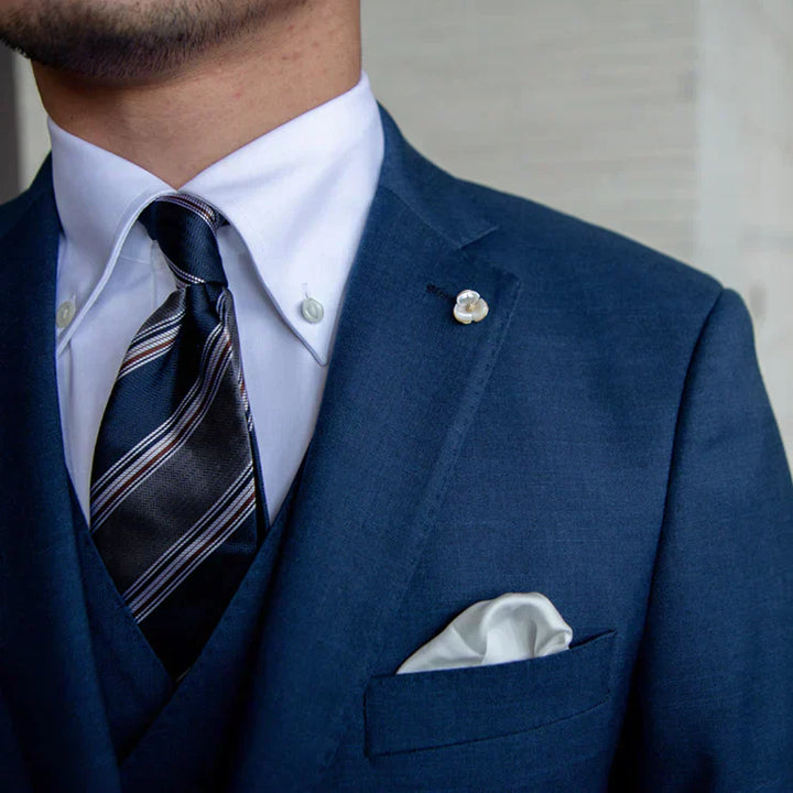 Fraser - 3-Piece Suit with Chest Pocket