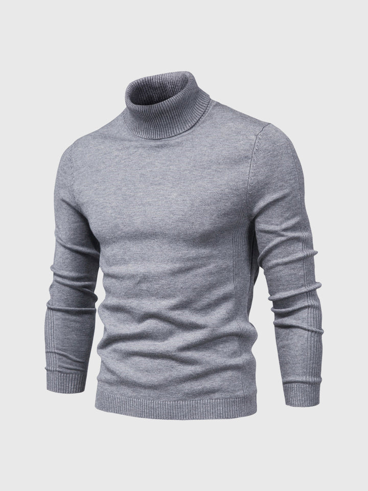 Men’s Turtleneck Sweater | Slim Fit