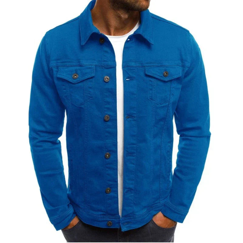 Men’s Casual Button Jacket | Streetwear