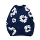 Unisex Floral Graphic Sweater | Casual