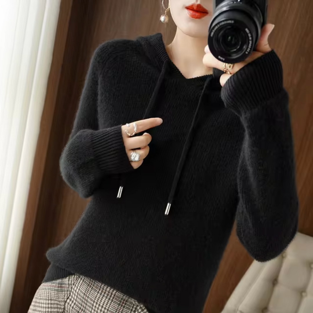 Women’s Knit Hoodie | Long Sleeve