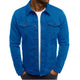 Men’s Buttoned Denim Jacket | Long Sleeve