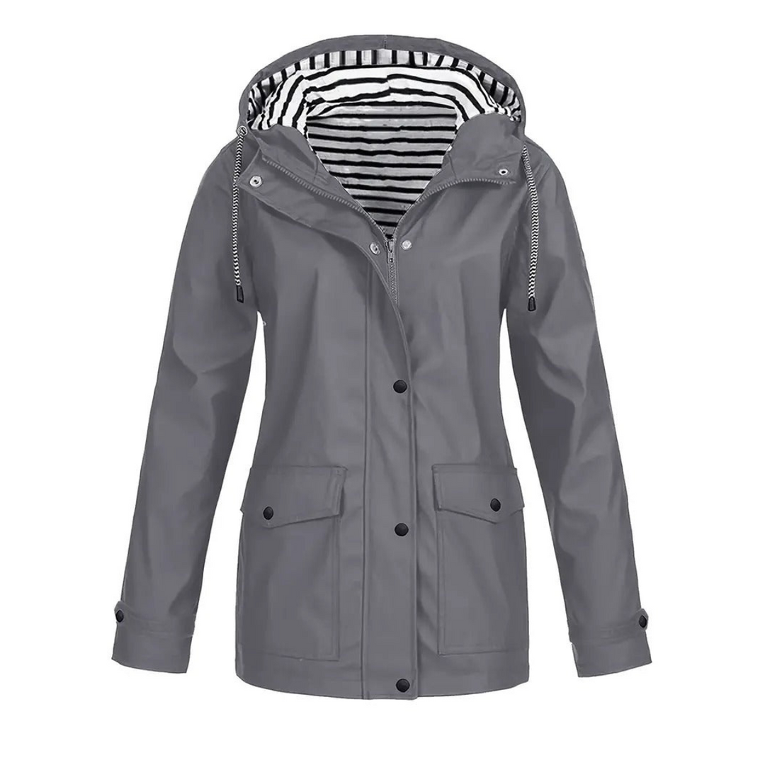 Women’s Adjustable Rain Coat | Hoodie