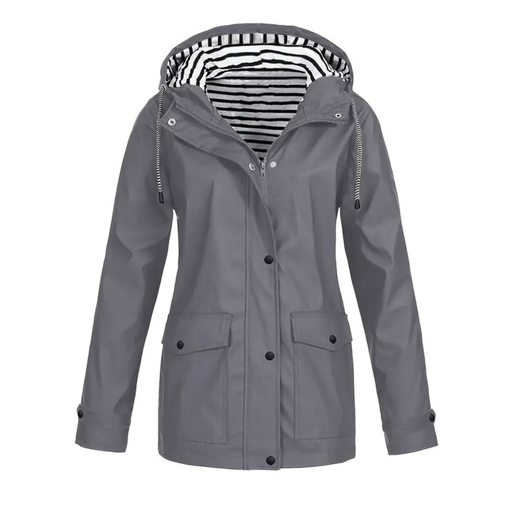Women’s Adjustable Rain Coat | Hoodie