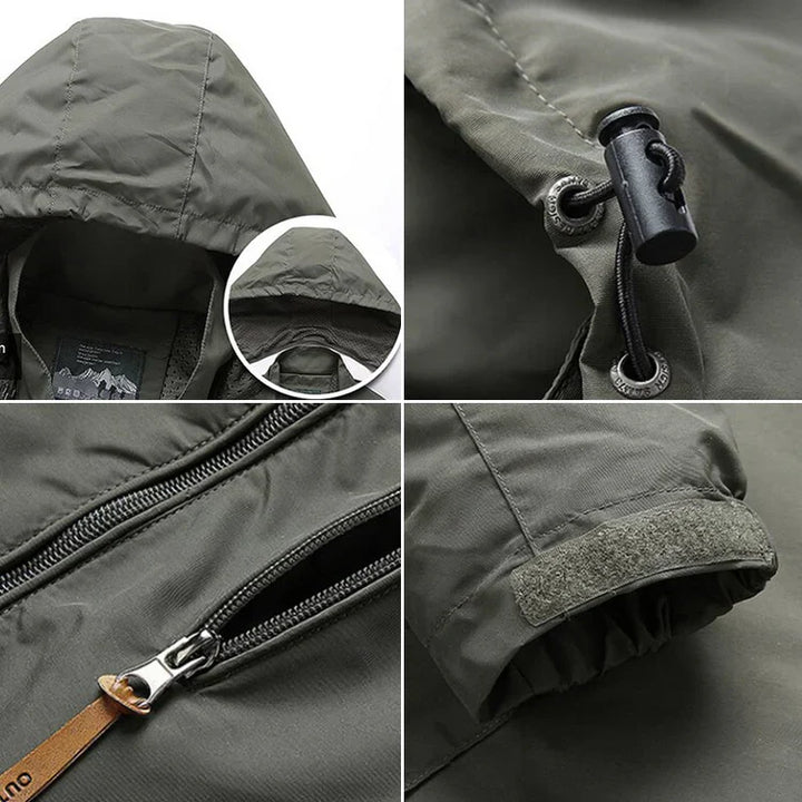 Men’s Waterproof Hooded Jacket | Windproof