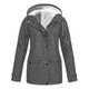 Women’s Fleece-Lined Waterproof Raincoat | Hooded