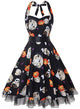 Women’s Halloween Dress | Cartoon Print Midi