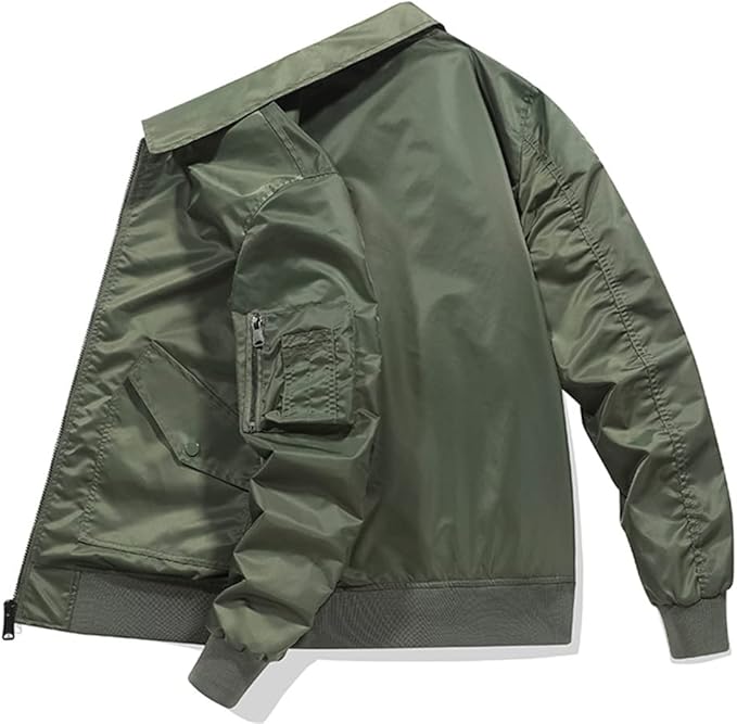 Men’s Bomber Jacket | Zip-Up