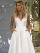 Women's Backless Bridesmaid Dress | Midi