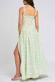 Women’s Corset Slit Dress | Maxi