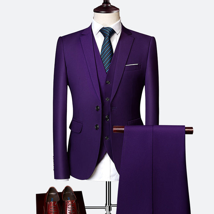 Men’s Formal Business Suit | 3-Piece