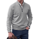 Men’s Half-Zip Knit Jumper | Long Sleeve