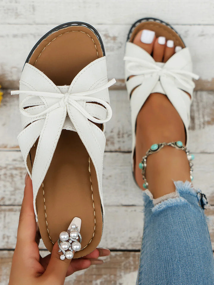 Women’s Orthopaedic Bow Sandals | Slip-On