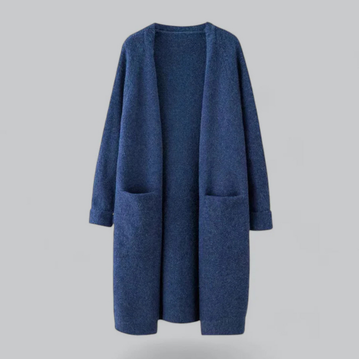 Women’s Long Knit Cardigan | Open Front