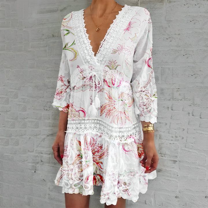 Women’s Floral Lace Dress | Mini