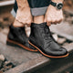 Men’s Lace-Up Ankle Boots | Brown Sole