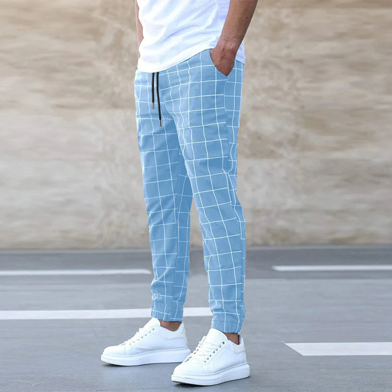 Men’s Stylish Jogger Pants | Checkered