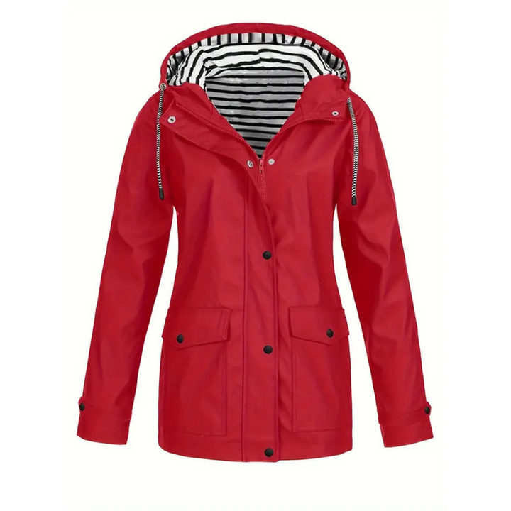 Women’s Adjustable Rain Coat | Hoodie