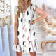 Women’s Sleeveless Button Dress | Mini